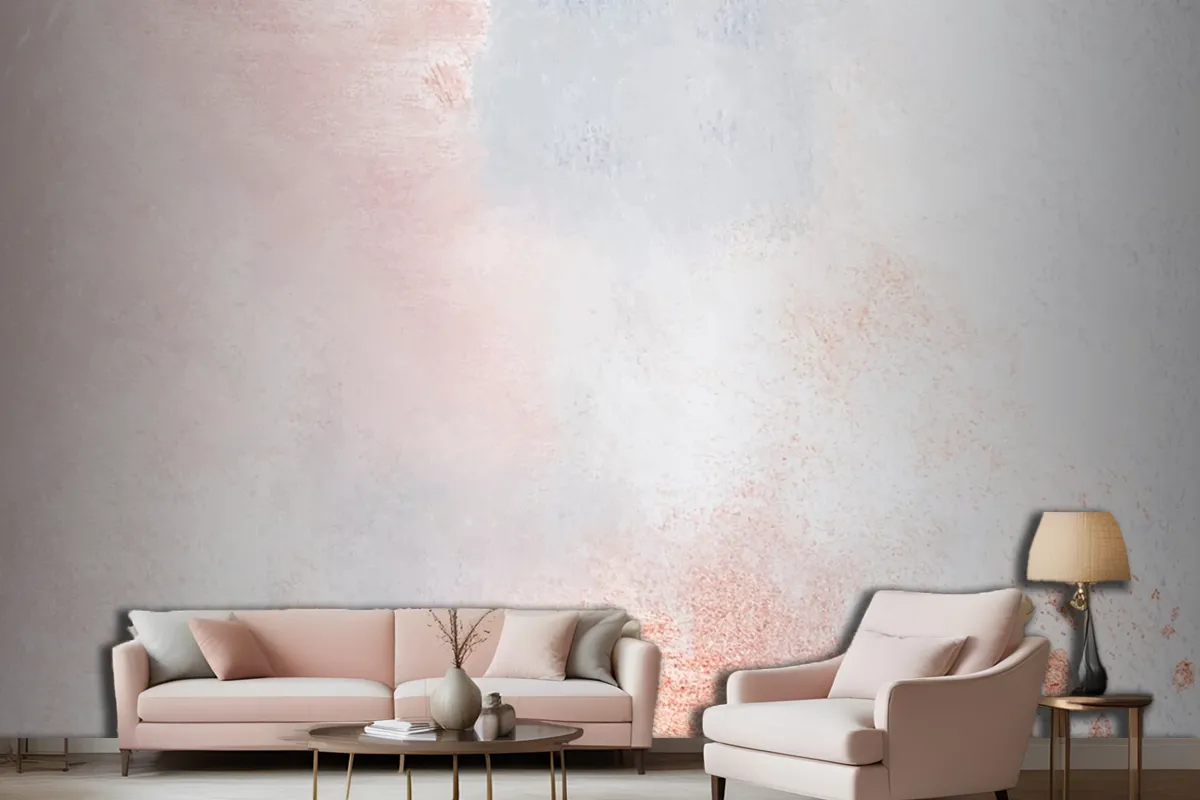 Pastell Ölgemälde Auf Leinwand Hintergrund Wohnzimmer Tapete